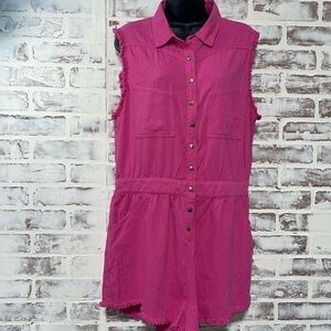 Ee some USA boutique shorts romper women’s large NWT